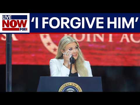 Video | Charlie Kirk memorial: Erika Kirk on husband’s killer, ‘I forgive him’