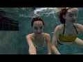 Carla Underwater Swimming With Lola Underwater