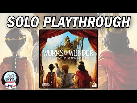 Architects of the West Kingdom: Works of Wonder - Solo Playthrough