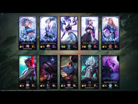Kda All Out Team