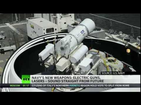 US New Weapons: Lasers and Rail Guns Technology 'For The Future'