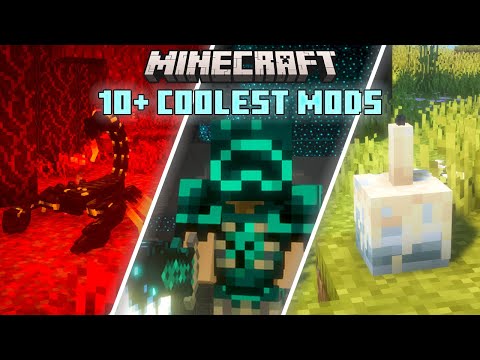 GloryGuy - 10+ COOLEST Minecraft Mods you NEED to know about