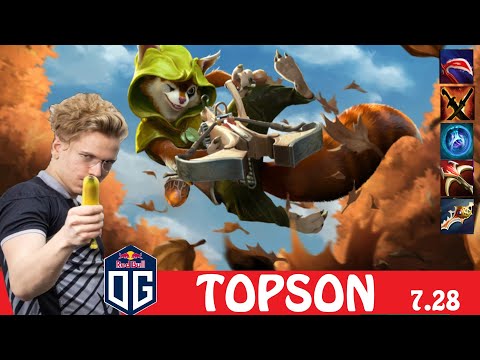 [DOTA 2] OG.TOPSON the HOODWINK [MIDLANE] [7.28]