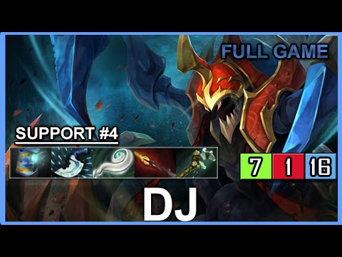 DJ Nyx Assassin Support Ranked Full Game