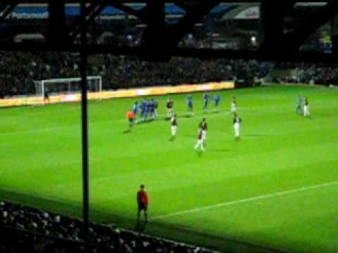 Ronaldinho goal at Fratton Park