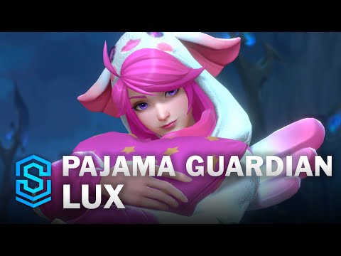 Pajama Guardian Lux Wild Rift Skin Spotlight