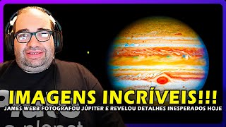 JAMES WEBB Impressiona Novamente. Imagens Incriveis de Jupiter São Capturada