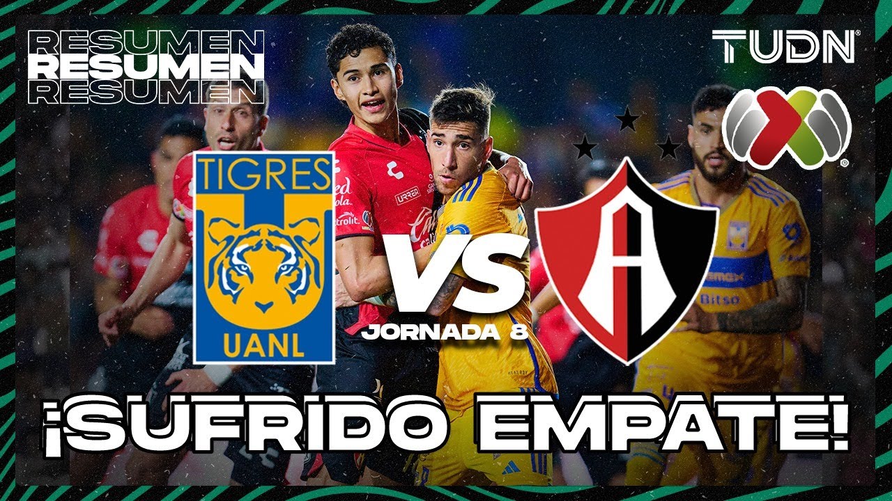 Tigres UANL vs Atlas highlights