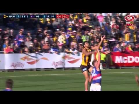 AFL 2015: Round 3 - Hawthorn highlights vs. Western Bulldogs