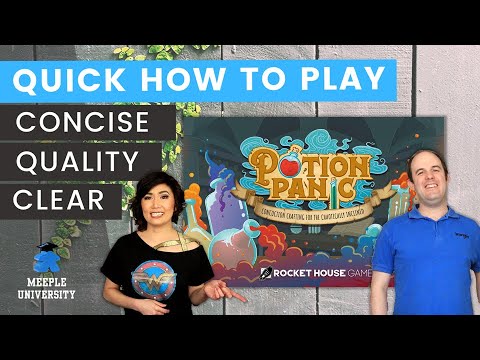 Potion Panic: Concoction Crafting for the Chaotically Inclined Board Game  - Quick How to Play