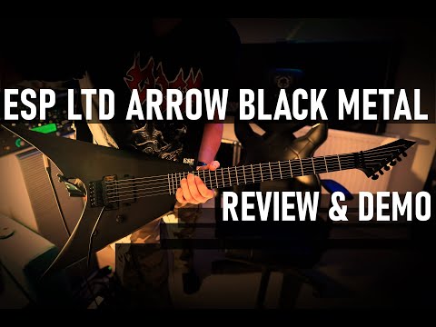 Электрогитара LTD ARROW BLACK METAL (Black Satin) - фото 1 - id-p1351162072