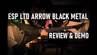 Video thumbnail for ESP LTD ARROW BLACK METAL Review and Demo by I gra gitara! - Dariusz Piątkowski