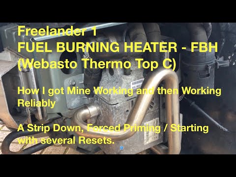 How I fixed my Fuel Burning Heater (FBH) Freelander 1 TD4 Webasto Top C