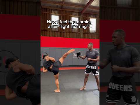 Light sparring isn’t that bad…