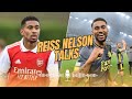 Arsenal Reiss Nelson speaks on Arne Slot's potential move to Liverpool.