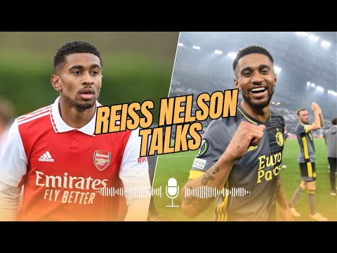 Arsenal Reiss Nelson speaks on Arne Slot's potential move to Liverpool.