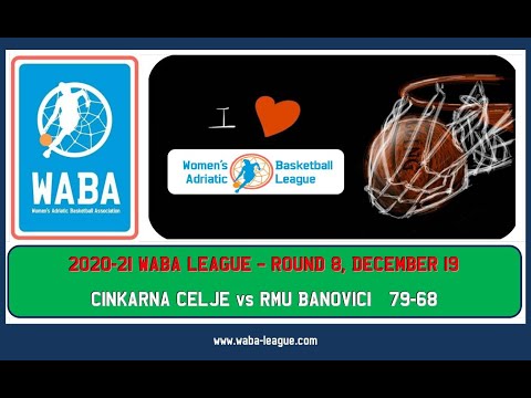 2020-21 WABA R8 Cinkarna Celje-RMU Banovici 78-68 (19/12/2020)