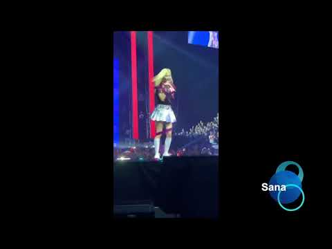 twice sana wow fancam