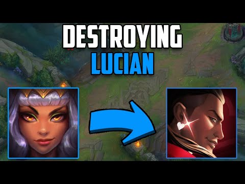 How to DESTROY LUCIAN with QIYANA! (Diamond 4 MMR)