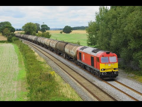 Class 60 Oil Train Working 7th September 2019.