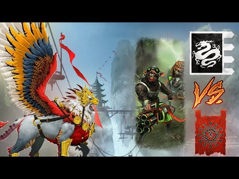 Rats & Cathay Flying Creatures! Skaven vs Grand Cathay - Total War Warhammer 3