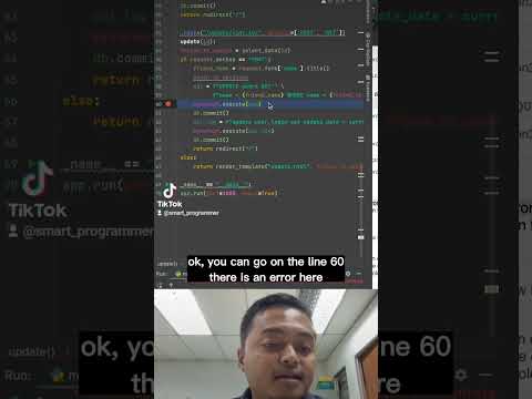 How to solve sql syntax 1064 (42000) in Flask #python #coding #error #programming #flask