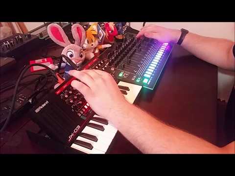 [Roland JX-03 + TR-8] "Electric_District" -- Neapolitan_Husky