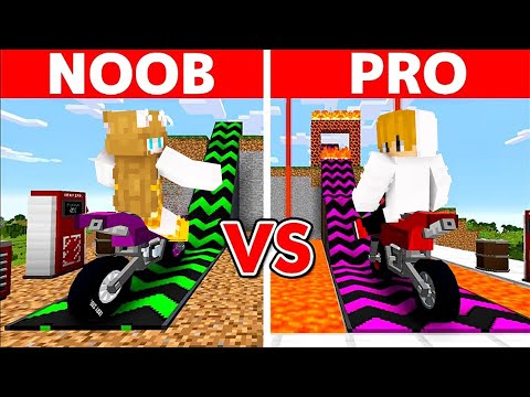 CeeGeeGaming - Minecraft NOOB vs PRO SUPER MEGA RAMP BUILD CHALLENGE (Tagalog)