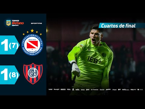 ARGENTINOS 1 (7) - (8) 1 SAN LORENZO I Resumen del partido | #TorneoBetano Apertura 2025