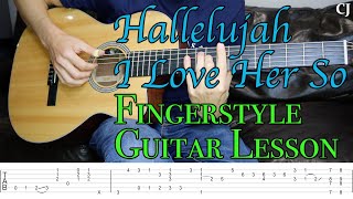 Hallelujah I Love Her So - Jerry Reed (With Tab) | Watch and Learn Guitar Accompaniment Lesson
