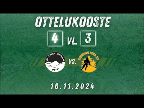 UU - KUKI HT Ottelukooste 16.11.2024