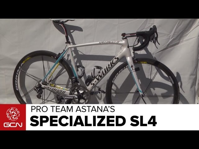 Vincenzo Nibali's Astana Specialized 