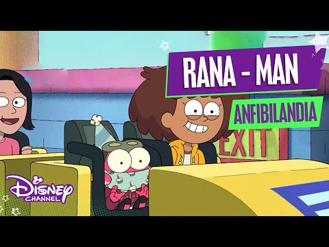 Anfibilandia: Rana-Man | Disney Channel Oficial