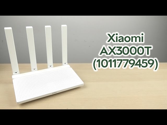 Розпаковка Xiaomi Router AX3000T (1011779459)