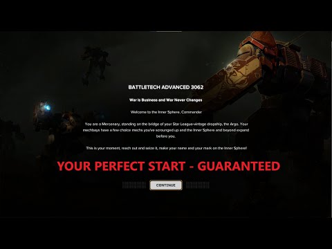 Battletech Advanced 3062 How to get the perfect start - guaranteed