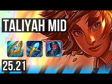TALIYAH vs SYLAS (MID) | 11/1/6, Legendary | KR Master | 25.21