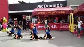 Ammazons Groove production number @Mcdonalds Elvinda San Pedro Laguna