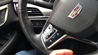Cadilac ATS - Parking brake and turn on/off