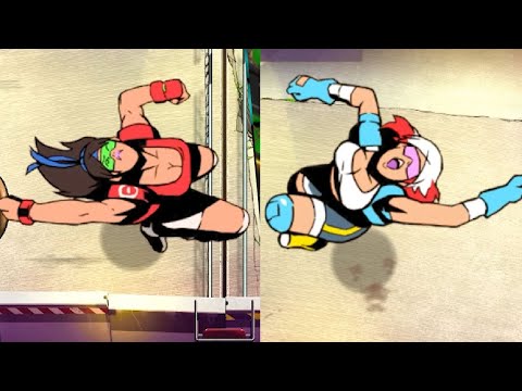 The waifus of Windjammers 2