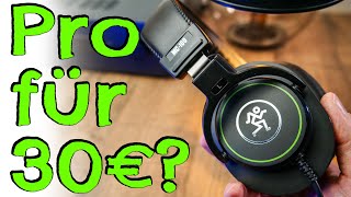 Video thumbnail for Mackie MC-100 Studio Kopfhörer: Profi für 30€? TechBoss Deutsch by Tech Boss