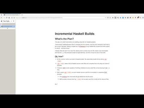 Incremental GHC builds with Recursive Nix