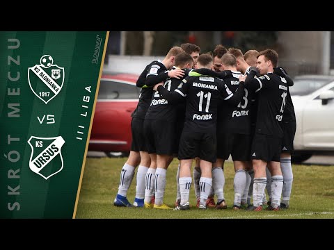 Skrót meczu | Błonianka Błonie 1-0 Ursus Warszawa | 4.03.2023