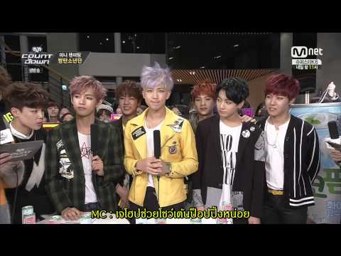 [Thaisub]141106 M Countdown BTS Mini Fan meeting