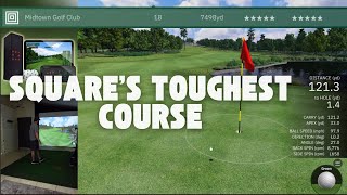 Did I set a golf sim course record?