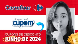 CUPOM DE DESCONTO CARREFOUR JUNHO 2024 | Ofertas imperdíveis Carrefour Mês dos Namorados ??
