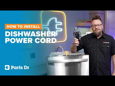 New Dishwasher? Step-By-Step GE Dishwasher Power Cord Installation | Part WX09X70911 | Parts Dr