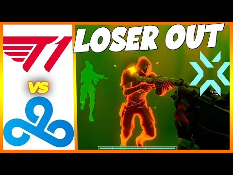 LOSER OUT! T1 vs CLOUD9 HIGHLIGHTS - VCT Challengers 3 NA VALORANT