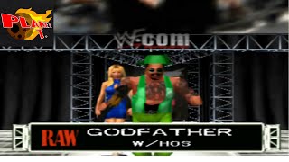 WWF Wrestlemania 2000 Godfather Entrance and Finisher