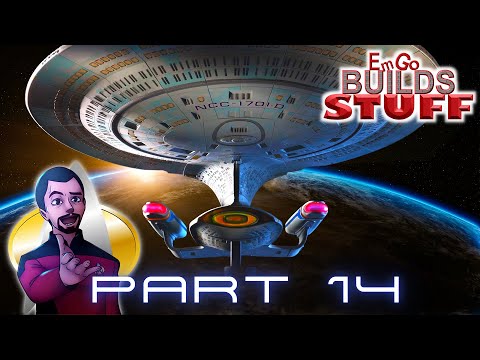 Eaglemoss Star Trek USS Enterprise NCC 1701-D Kit (Part 14): EmGo Builds Stuff