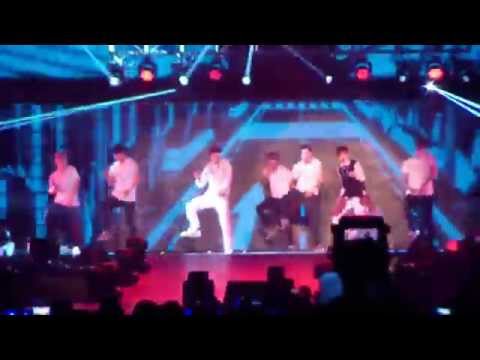 [Fancam]141108 Super Junior SS6 in HK-D&E-Motorcycle+Hello